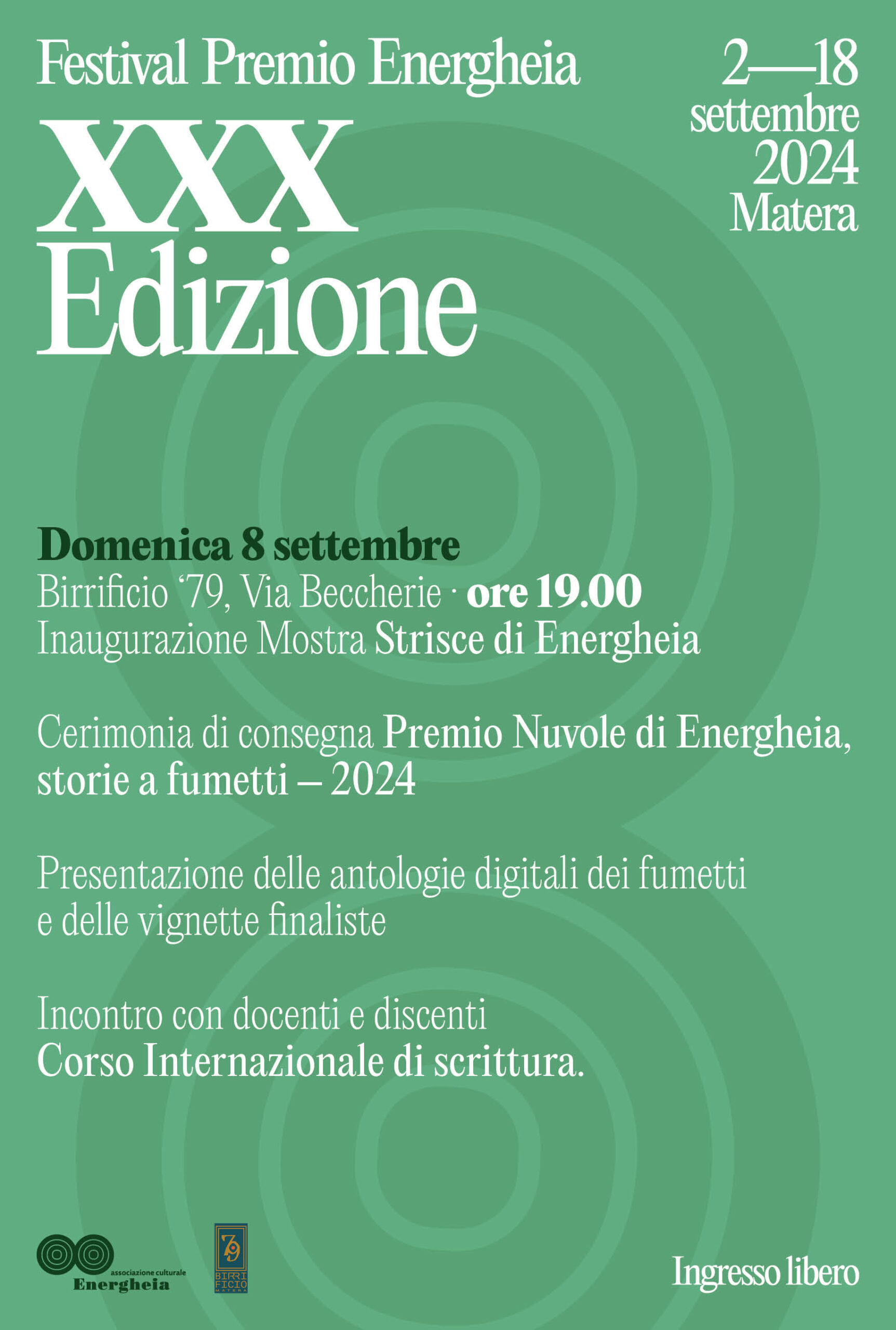 Premio Energheia 2024 – Domenica 8 Settembre